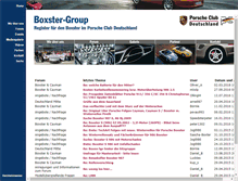 Tablet Screenshot of boxster-group.de